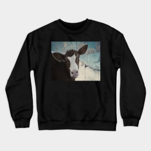 Cow Funny Calf Face Cow Lover Gift Products Crewneck Sweatshirt